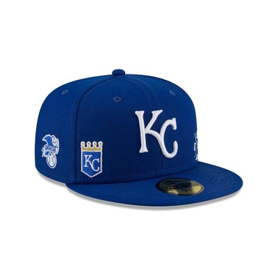 Kansas City Royals Gorra | New Era MLB Multi 59fifty Fitted Cap Mexico - Azules